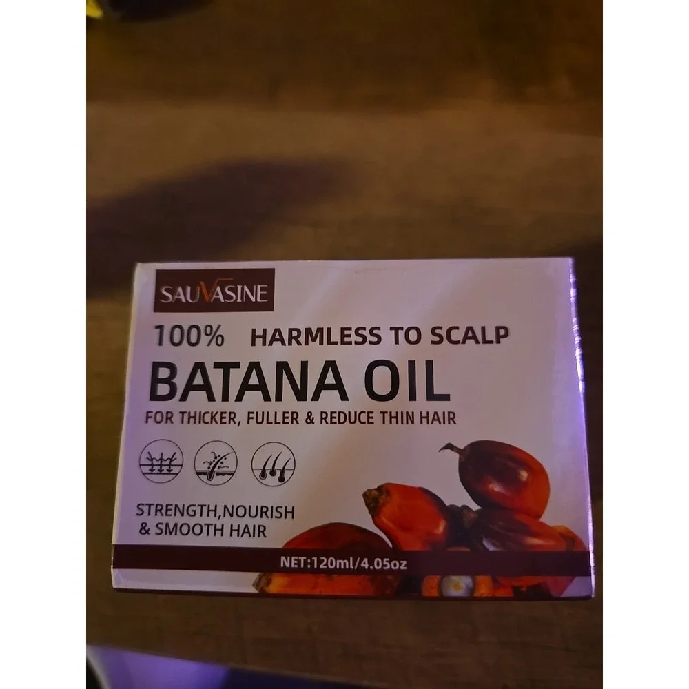 Sauvasine 100% Batana Oil 120ml Hair Growth Treatment Thicker Fuller Hair